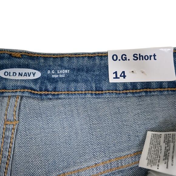 Old Navy Womens 14 O.G. Short High Rise 3" Inseam NEW - Picture 9 of 10